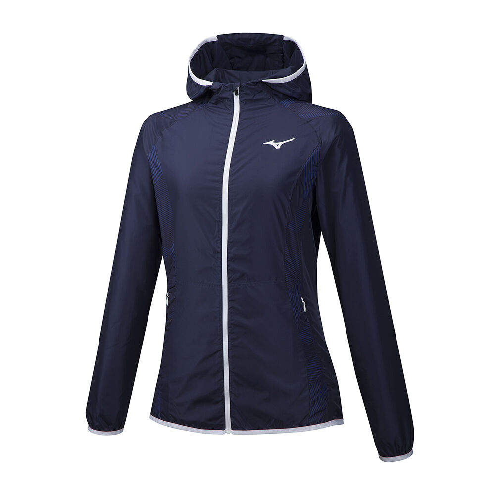 Mizuno Printed Hoody Női Jacke Lila UXJ026475